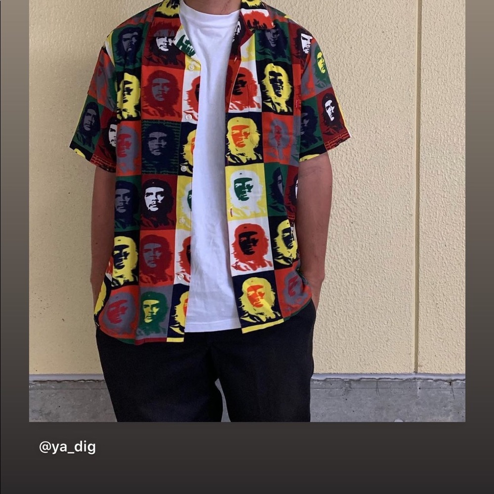 Supreme Che Rayon S/S Shirt Medium Multi Color
